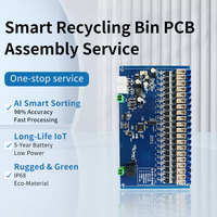 Fabricant de cartes PCBA pour poubelles intelligentes - PCB IoT basse consommation avec LoRa NB-IoT pour la gestion des déchets dans les villes intelligentes ENIG