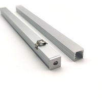 YG-1212 Vente chaude Profil en aluminium encastré LED Lumière linéaire Profil en aluminium LED