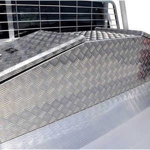 Boîte à outils extérieure portable étanche et anti-poussière Herui Gull Wing avec 2 portes à ouverture supérieure en aluminium pour camion, capacité 1000L, 7-9 - Product Image 5