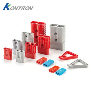 Connettore per Batteria Automobilistica Heavy Duty 50A-350A, 600V, 2P, Terminali in Rame, Alloggiamento in ABS, Tipo <span class=keywords><strong>DIN</strong></span> DC per Carrelli Elevatori e Motoscafi, per 94 - Product Image 2
