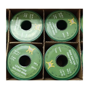 Fils à souder XHT Factory haute pureté 0,8 mm 1,0 mm avec âme en colophane, fil à souder à faible <span class=keywords><strong>point</strong></span> de fusion 200 g - Product Image 5