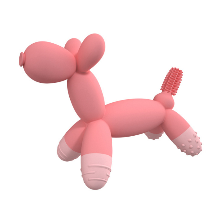 Новинка 2021, силиконовый Прорезыватель для зубов с логотипом на заказ