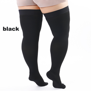 <span class=keywords><strong>Medias</strong></span> de <span class=keywords><strong>Compresión</strong></span> Personalizadas para Uso Médico, Tallas Grandes, 20-30 mmHg, Anti Varices, Edema, Recuperación, Punta Cerrada, Hasta el Muslo - Product Image 5