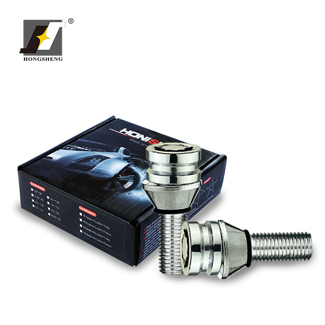 M14x1.25 хромированный 10,9 класс переменный PCD тюнер болты блокировки колес