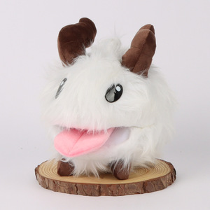 Anime League of Legends <span class=keywords><strong>Poro</strong></span> đồ chơi sang trọng Búp bê nhồi bông mềm cho người hâm mộ trò chơi trang trí nhà dễ thương trắng poros ý tưởng quà tặng nhân vật - Product Image 4