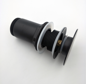 <span class=keywords><strong>Válvula</strong></span> de desecho de lavabo emergente de diseño moderno <span class=keywords><strong>Válvula</strong></span> de desecho de latón negro <span class=keywords><strong>Click</strong></span> <span class=keywords><strong>Clack</strong></span> cromada para uso doméstico - Product Image 1