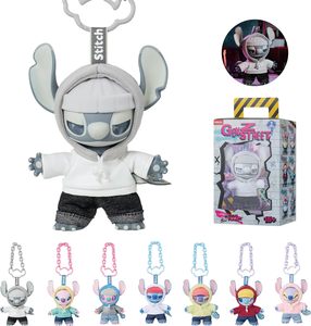 Lilo & Stitch GenZ <span class=keywords><strong>Street</strong></span> Series Blind Box - Statuetta in Vinile Casuale da Collezione, Confezione Originale, per Arredamento Casa Unisex - Product Image 6