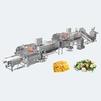 Linea di apparecchiature per la lavorazione di frutta e verdura linea di lavorazione della lattuga