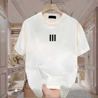 T-shirt décontracté pour homme tendance 2026, impression de haute qualité, coton pur, doux pour la peau, confortable