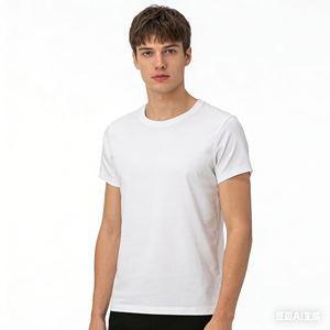 Camiseta Formal Lisa de Cuello Redondo para Hombre, 100% Poliéster, Manga Corta, Logotipo Personalizado, Peso de Tela 180g, Estilo Urbano de Verano - Product Image 3
