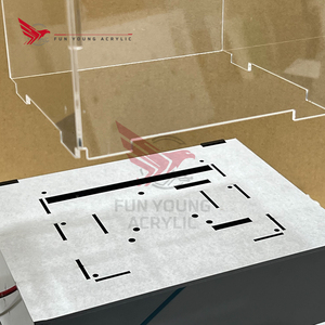Custom Acrylic Machine Guard CNC Fabricated Transparent Safety Cover for Industrial Equipment OEM - Product Image 3