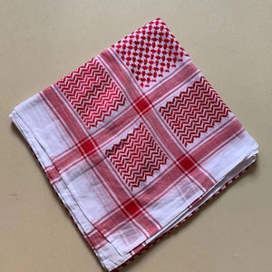Sciarpa Shemagh Yashmagh in poliestere di alta qualità dal design etnico Bandana da uomo scialle kefiah Premium etnico - Product Image 3