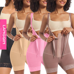 Faja Moldeadora de Una Pieza Langqin para Mujer, Prenda Moldeadora con Efecto Levanta Glúteos, Ajuste Abdominal y Levantamiento de Cadera - Product Image 1