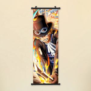Pintura Decorativa en Lienzo de Anime One Piece, Forma de <span class=keywords><strong>Luffy</strong></span> Nika, <span class=keywords><strong>Zoro</strong></span>, Nami, Pintura Decorativa para Exhibición de Cómics, Pancartas Colgantes - Product Image 6