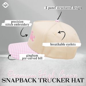 Casquette Funky Junque Trucker Snapback pour femmes adultes en polyester/coton - Product Image 3