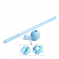 Bâton de massage sportif Wellshow, rouleau de massage musculaire multifonctionnel portable, appareil de relaxation pour amincir les muscles
