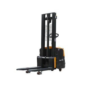 Penjualan langsung Stacker elektrik Mini Full palet 1.5t 3300lbs 3.0m 3.5m 4.0m garpu Lift untuk restoran industri kondisi baru - Product Image 5