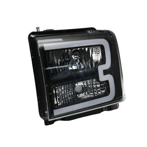 Vente de phares avant à LED avec boîtier noir fumé, éclairage extérieur pour Ford F-250 2005 2006 <span class=keywords><strong>2007</strong></span> - Product Image 6