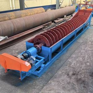 Classificateur spiralé pour le lavage du minerai d'or avec moteur, broyeur à billes à haute rigidité, chute unique, modèle FG-20, 380V/220V - Product Image 2