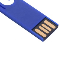 JF Grosir Flashdisk Plastik Bentuk Klip 4GB/8GB/16GB/32GB/64GB/128GB Flash Drive USB 2.0 Logo OEM Kustom 3 Tahun Garansi
