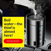 Thermos intelligent à affichage numérique en acier inoxydable 12V/24V pour voiture, tasse chauffante électrique, bouilloire universelle à fixer dans la voiture
