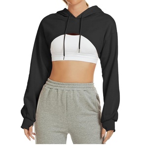 Sweat-shirt personnalisé pour femme, style streetwear hiver, décontracté, épais, en molleton 100% coton biologique, coupe sport de haute qualité, respirant - Product Image 2