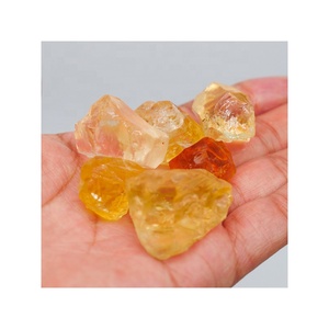Pietra Grezza di Citrino Brasiliano Naturale all'Ingrosso, Pietra Curativa di Citrino a Prezzo Conveniente - Product Image 2
