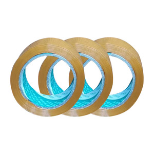 Ruban adhésif 44 mm x 250 m, forte adhérence, à base d'eau, pour lamination, logistique, entreposage, scellage de boîtes e-commerce - Product Image 1