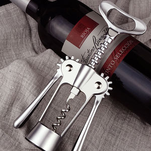 Sacacorchos de aleación de zinc, abridor de botellas multifuncional para abrir vino tinto - Product Image 4