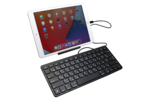 <span class=keywords><strong>Clavier</strong></span> à membrane filaire USB 78 touches certifié MFi pour IPad 5 ou versions ultérieures avec prise - Product Image 4