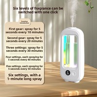 Diffuseur d'arômes électronique mural portable mini automatique à faible consommation, type brume, pour la maison