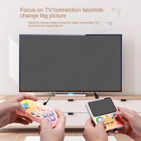 Console de jeu rétro G6 Écran LCD de 3,5 pouces Console de jeu classique portable 666 jeux Machine de jeu portable Sortie TV Prise en charge de 2 joueurs pour enfants