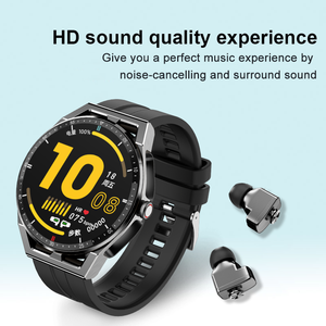 Montre connectée sportive T20 avec écouteurs, suivi de la santé, podomètre et moniteur de fréquence cardiaque - Product Image 5