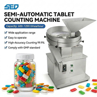Machine de comptage de comprimés et de capsules semi-automatique électronique en acier inoxydable 304 facile à utiliser
