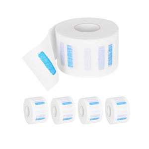 กระดาษรองคอแบบใช้แล้วทิ้งหลากสี ขายตรงจากโรงงาน สำหรับร้านทำผม ป้องกันน้ำ สำหรับช่างตัดผม - Product Image 1