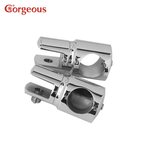 Connecteur de verre et <span class=keywords><strong>tringle</strong></span> de porte <span class=keywords><strong>coulissante</strong></span> robuste en alliage de zinc moderne <span class=keywords><strong>pour</strong></span> salle de bain, idéal <span class=keywords><strong>pour</strong></span> les applications hôtelières et les fenêtres. - Product Image 1