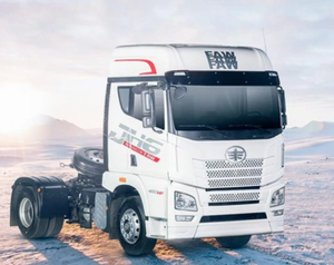 รถบรรทุก FAW Jiefang Jh6 CNG 6x4 ใหม่ ประหยัดน้ำมัน ขับเคลื่อนด้วยดีเซล พวงมาลัยซ้าย ประหยัดเชื้อเพลิง สำหรับงานขนส่งและลากจูง มาตรฐานไอเสียยูโร 5 เครื่องยนต์ Weichai - Product Image 2