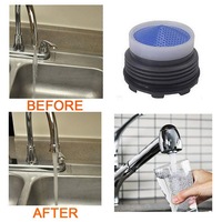 Accessoires pour robinets de salle de bains d'appartement Valve de contrôle limiteur de débit d'eau améliore la fonction aérateur de robinet