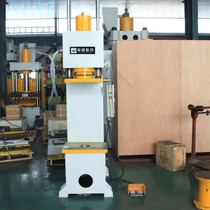 Mesin Press daya hidrolik otomatis bingkai 40 ton Nadun untuk pembentuk logam