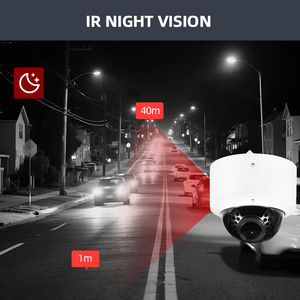 POE 4k 8MP HD <span class=keywords><strong>IP</strong></span> IR Auto Zoom Dome máy ảnh tự động lấy nét 2.8 ~ 12 mét trong nhà IR-CUT tầm nhìn ban đêm không thấm nước CCTV máy ảnh - Product Image 4