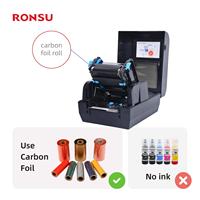 Imprimante d'étiquettes à ruban à transfert thermique à haute efficacité pour prix de détail/étiquettes de produits et étagères