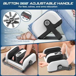 Shiatsu eléctrico masaje de pies vibración aire compresión calefacción rodillo eléctrico pierna pantorrilla máquina masajeador de pies - Product Image 6