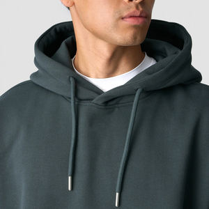 Custom Logo Winter 3D Drop Shoulder Unisex Oversized <b>Hoodie</b> Manufacturer Sublimation Blank Plain Heavyweight Cotton Fleece - Product Image 3