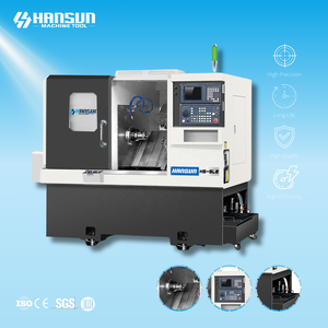 Torno CNC de bancada inclinada horizontal de alta precisión con un solo husillo y fresado automático de extremos de 5 pulgadas - Product Image 3