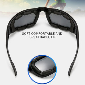 <span class=keywords><strong>Bettega</strong></span> Nouvelles Lunettes de Cyclisme et de Ski pour Hommes et Femmes, Protection Oculaire, Lunettes de Soleil Tactiques CS, Lunettes de Sport en Mousse - Product Image 5