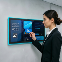 Tablet de 10.1 Pulgadas con Android 13 para Montaje en Pared, 4+32GB |   Luz LED NFC y de ambiente POE |   Panel de Control para Sala de Reuniones