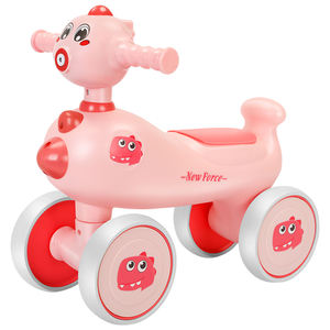 دراجة التوازن للركوب من البلاستيك الصديقةمع الموسيقى والضوء للأطفال ، 4 عجلات ، للأطفال - Product Image 1