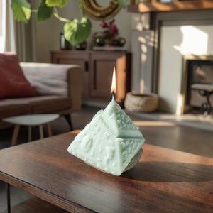 3D 사탕 껌 붙여 넣기 설탕 공예 케이크 장식 비누 수지 폴리머 클레이 금형 만들기 촛불을위한 H-0264 이집트 피라미드 실리콘 몰드 - Product Image 3