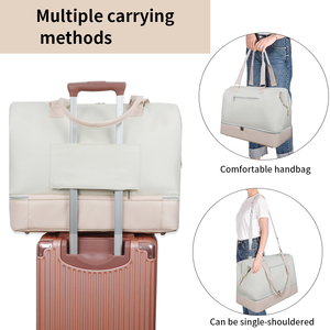 Bolsa de Viaje Personalizada de Lona con Compartimento para Zapatos, Bolsa Deportiva para Ropa, Bolsa de Golf, Bolsa Boston - Product Image 6