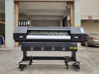 Imprimante à solvant grand format 1300 mm, double tête d'impression XP600 I1600 I3200, 2400 DPI, impression de vinyle, autocollants, bannières, toiles